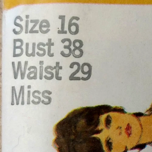 Simplicity 9317 Miss 2 Length Pants Gaucho Blouse Sz 16 Bust 38 Wai-29 Year 1971 - Image 4 of 4