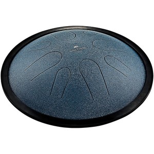 MEINL Sonic Energy Compact Steel Tongue Drum - C Minor, 10 in. Navy Blue LN