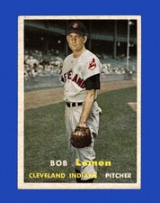 1957 Topps Set-Break #120 Bob Lemon VG-VGEX *GMCARDS*