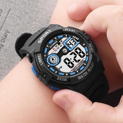 Fashion Student Electronic Watch Sportuhr Wasserdichte Digitaluhr