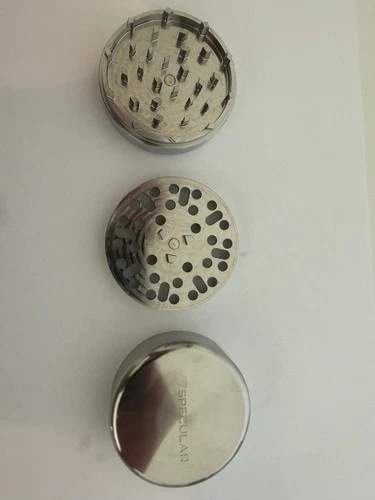 Specular OG1 304 Stainless Steel Herb Grinder 2.5" Threadless Magnetic B Stock image 4