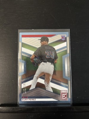 2023 Panini Chronicles - Elite Eury Perez #17 Red /199 (RC)