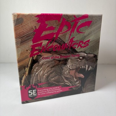 Epic Encounters Cove of the Dragon Turtle RPG Encounter Box Set 5E Compatible