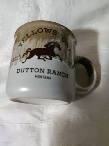 Yellowstone Dutton Ranch Kaffee 2023 Becher 20oz. Hervorragende Tropfenglasur - Bild 3 von 11