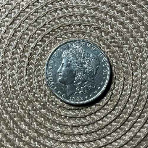 1882 Morgan Silver Dollar $1 Coin Uncertified US 0.9 Fineness