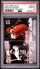 2018 Topps Now - Moment of the Week Shohei Ohtani, Babe Ruth #MOW
