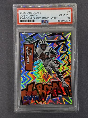 2025 Panini Absolute Joe Namath Base (PSA 10)