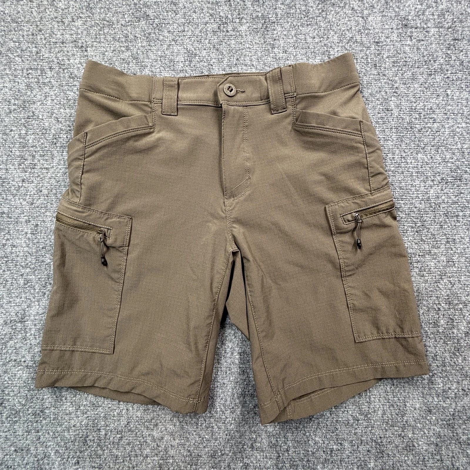5.11 Shorts Mens 30 Brown Cargo Stretch Tactical Hiking Outdoor 8 In Inseam