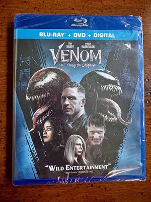Venom Let There Be Carnage Blu-ray DVD Digital New Sealed