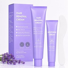 Hair Removal Cream, Facial Hair Removal Cream for Women with Soothing Cream 20ml