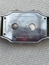 Philip Stein Men's Signature Large Watch Used Good Condition New Battery