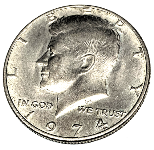 # C1508 EE. UU.   MONEDA, MEDIO DÓLAR KENNEDY 1974 - Imagen 1 de 2