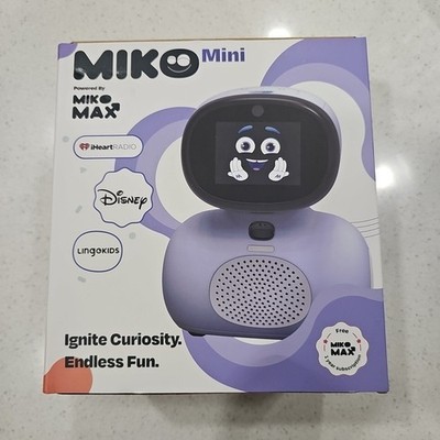 Miko Mini - Purple: AI Robot for Kids | Fosters STEM Learning & Education | Pack