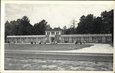Olanta, South Carolina SC Lewis Motel 1953 Chrome Original Vintage Postcard
