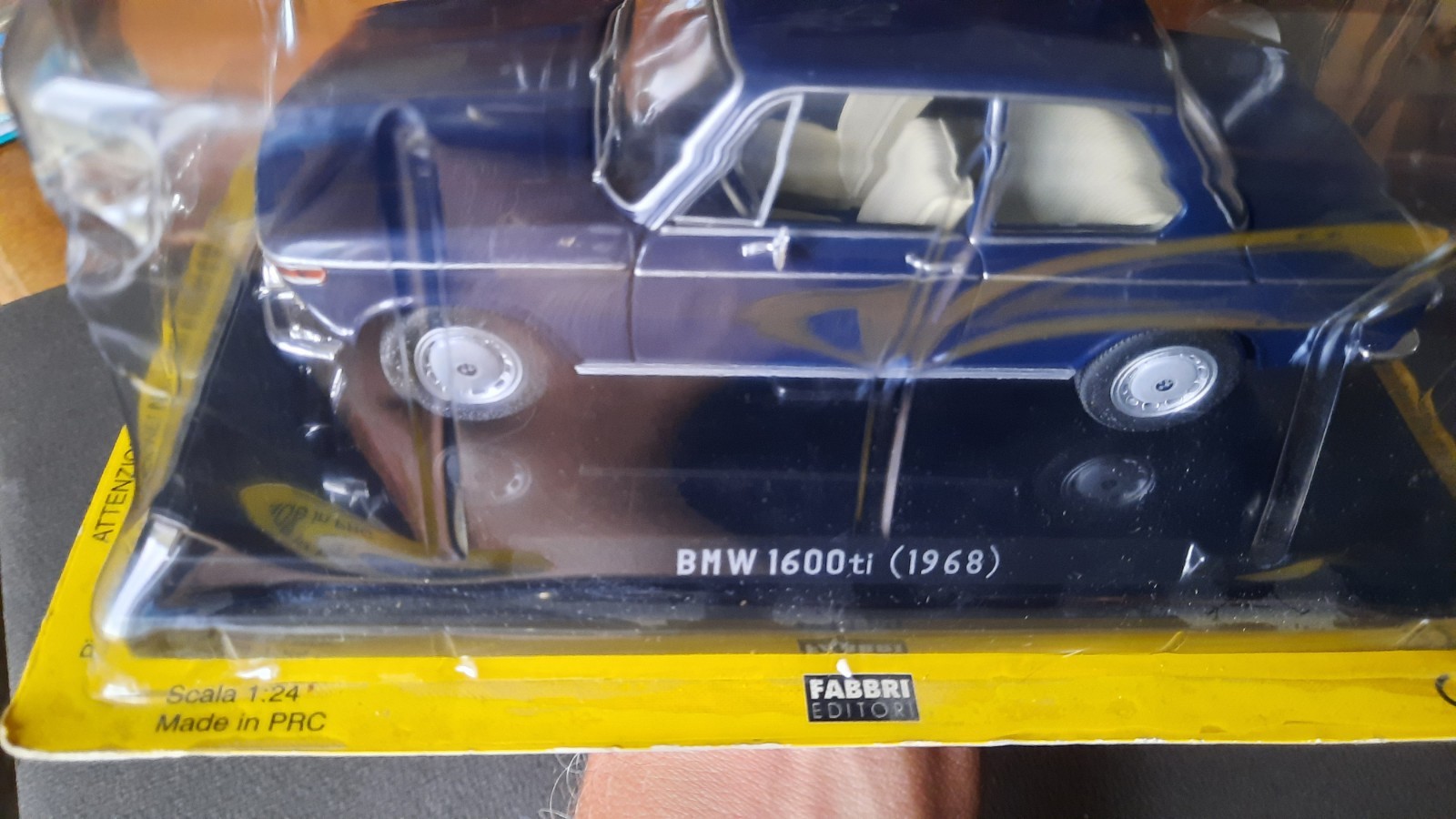 Modellino BMW 1600 ti 1968 Fabbri 1/24