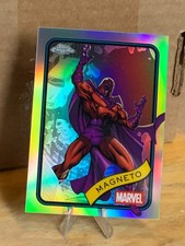 2025 Marvel Topps Chrome MAGNETO Silver Refractor #169