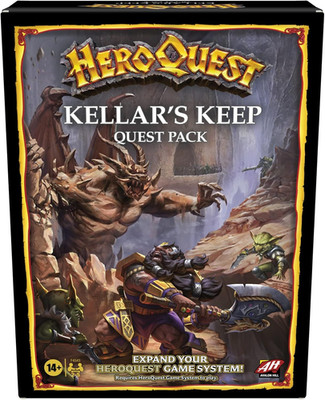 Avalon Hill HeroQuest Kellar's Keep Erweiterung, ab 14 Jahren 2-5 Spieler,... 