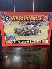 Warhammer Orc Warriors Regiment- Boxed. Games workshop