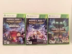 Minecraft Story Mode Lot (3) Xbox 360 Complete Adventure - Season 2