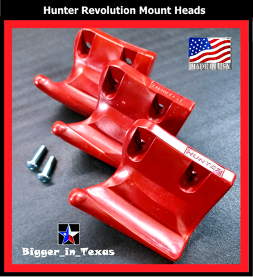 NEW! 3X Hunter Revolution OEM Tire Changer Mount Heads with
