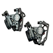 TRP HY/RD Cable Hydraulic Bike Disc Brake Set Gray Calipers IS Mount 160mm