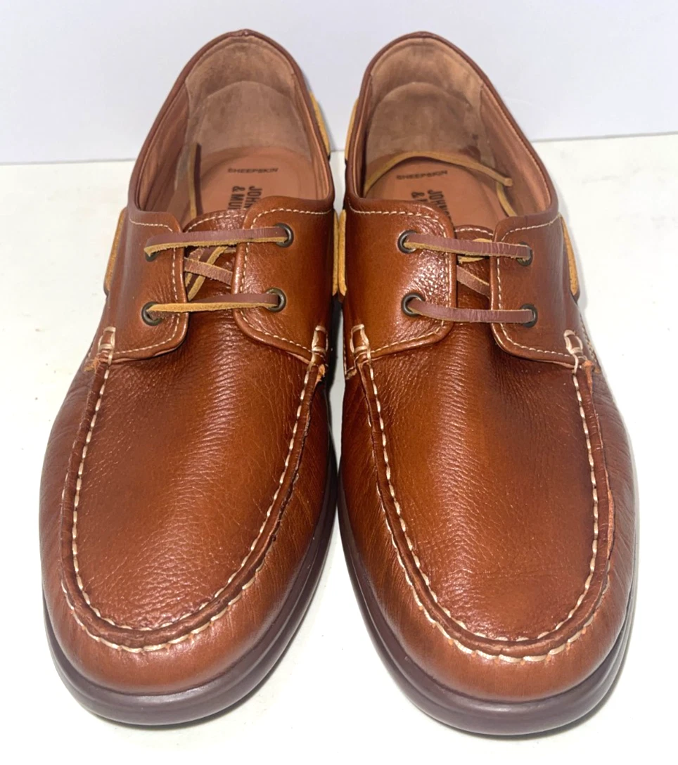 Johnston & Murphy Boat Shoe Casual Shoes for Men with Upper  display picture 1