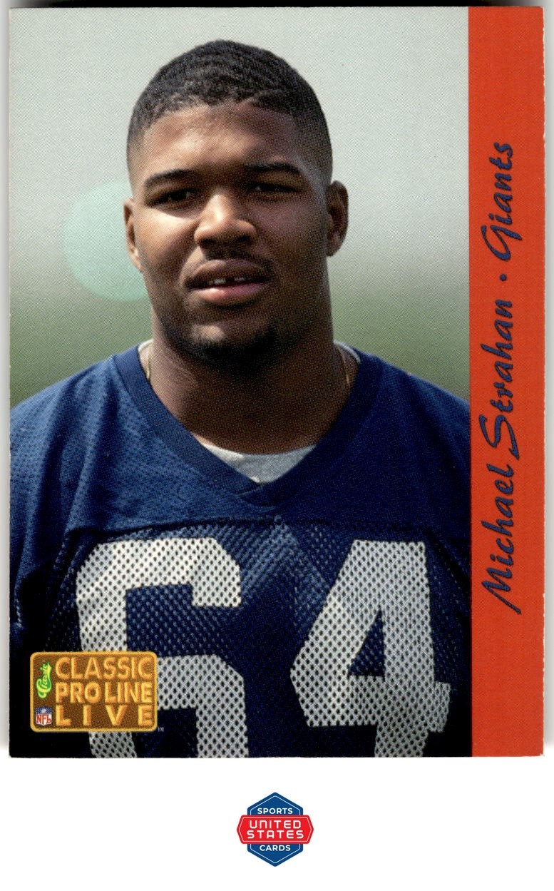 1993 Pro Line Live #195 Michael Strahan