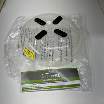  Hover Cover Magnetic Microwave Splatter Guard 11 in Diameter Dishwasher safe 