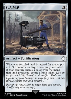 *MtG: 4x C.A.M.P. - Commander Fallout Uncommon - magicman-europe*
