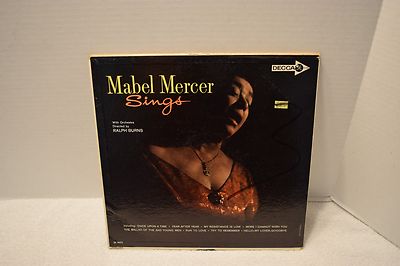 Mabel Mercer Sings, Decca DL4472, T2/T2, VG-