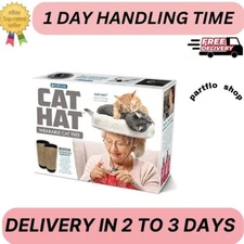 Prank Pack Prank Gift Box, Cat Hat, Wrap Your Real Present in a Funny Authentic