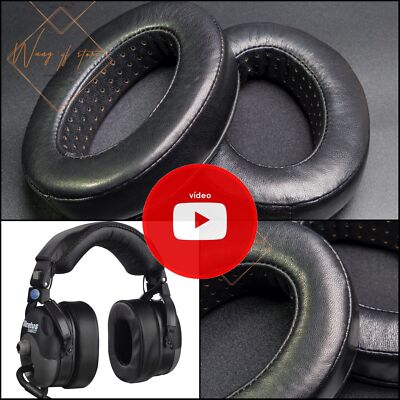 Sheepskin Ear Pads Foam Cushion For Telex Stratus Heli XT ANR Aviation Headset