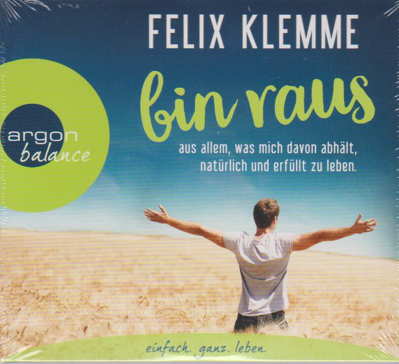 Thumbnail - Felix Klemme Raus Hörbuch Cd Bn 01155