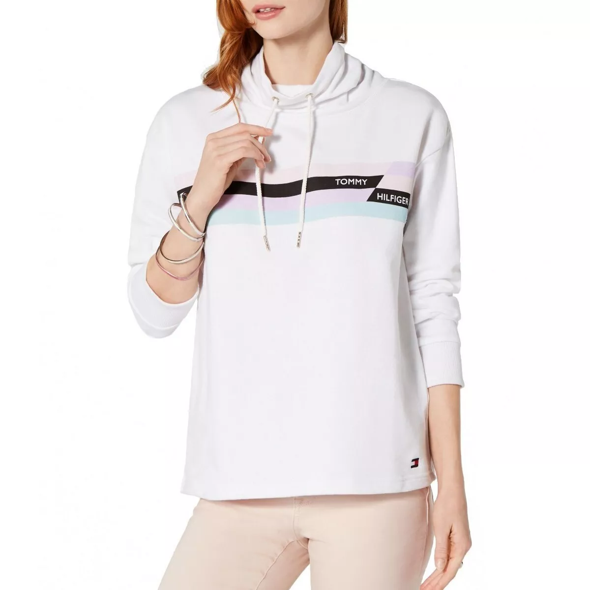 TOMMY Women&#039;s French Terry Graphic Top TEDO | eBay