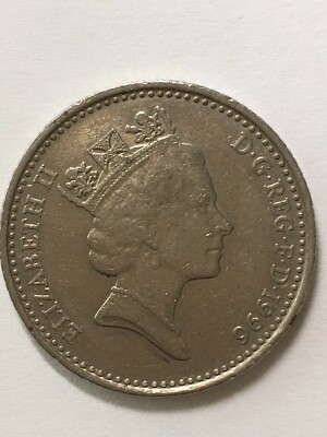 1996 United Kingdom Queen Elizabeth II 10 Pence Coin | eBay