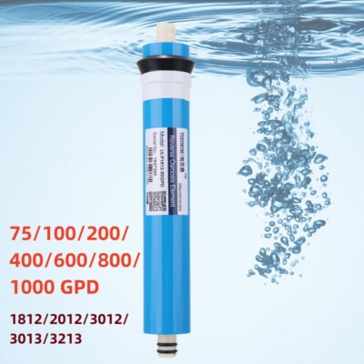 Umkehrosmose RO Membran Ersatz Wasser Filter System 75/100/200/400/800/1000 GPD 