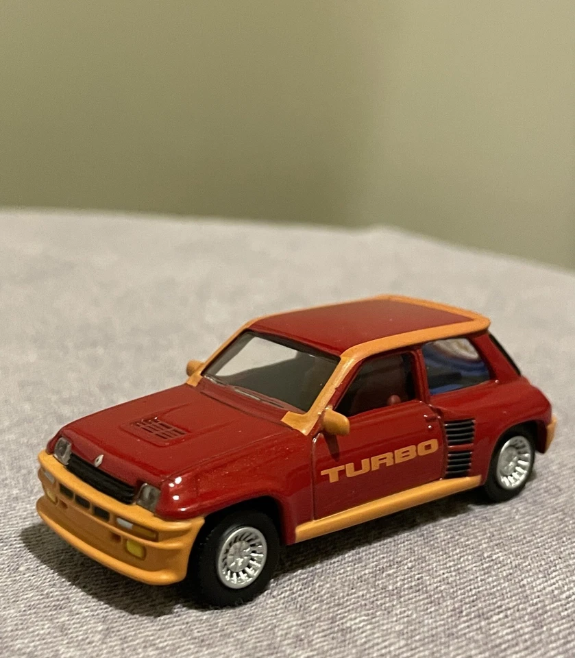 Diecast Norev Renault 5 Turbo 1/54 R5 Turbo 3 inches Red New Without Box - Image 2 of 4