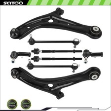 For Ford Fiesta 8x Front Control Arm w Ball Joints Tie Rod End Sway Bar End Link