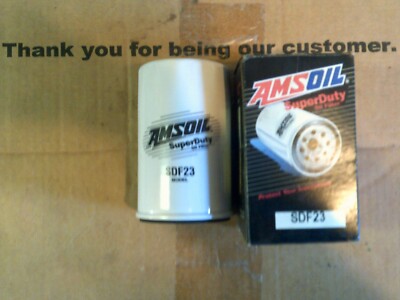 1 Of Amsoil part # SDF23 Oil Filter Replaces Hasting LF393 Fram PH3980 Wix 51036