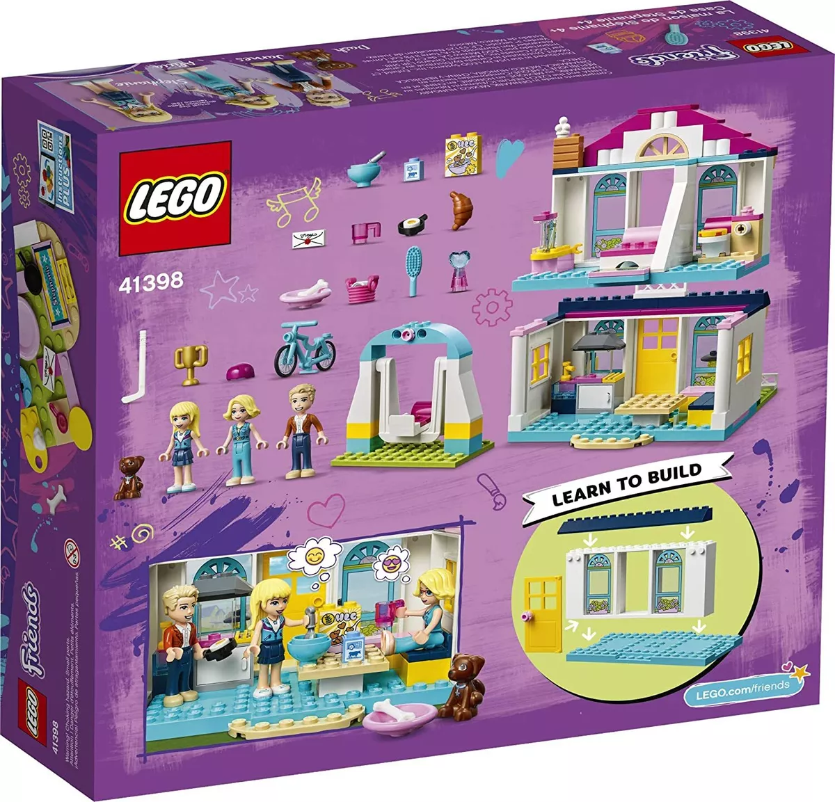Lego friends stephanie's house inside sales