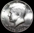 "Beautiful" 1976 S Kennedy Half Dollar BU 40% SILVER Bicentennial US Mint Coin