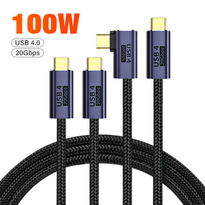 90 Type C USB C to USB C Fast Charging Cable PD 100W Cord for iPhone 15 16 Pro