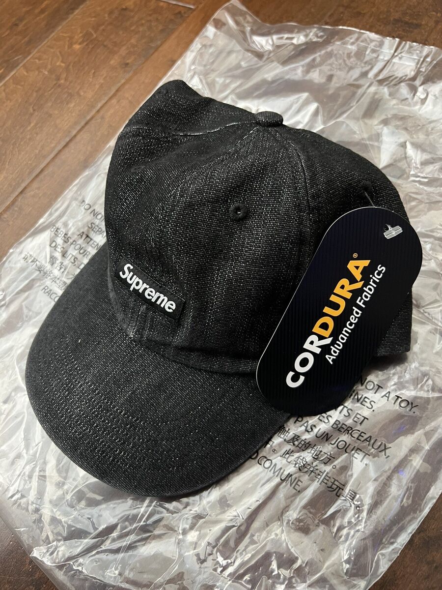 Supreme SS24 Cordura Denim Small Box 6 Panel Black One Size Supreme SS24 Cordura Denim Small Box 6 Panel Black One Size