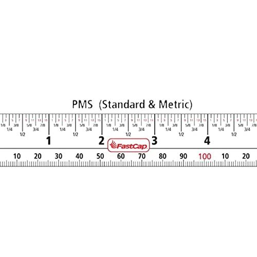 FastCap PMS-Stick16 Maßband – 40,6 Cm, Standard/metrisch, Links/rechts, 2er Pack