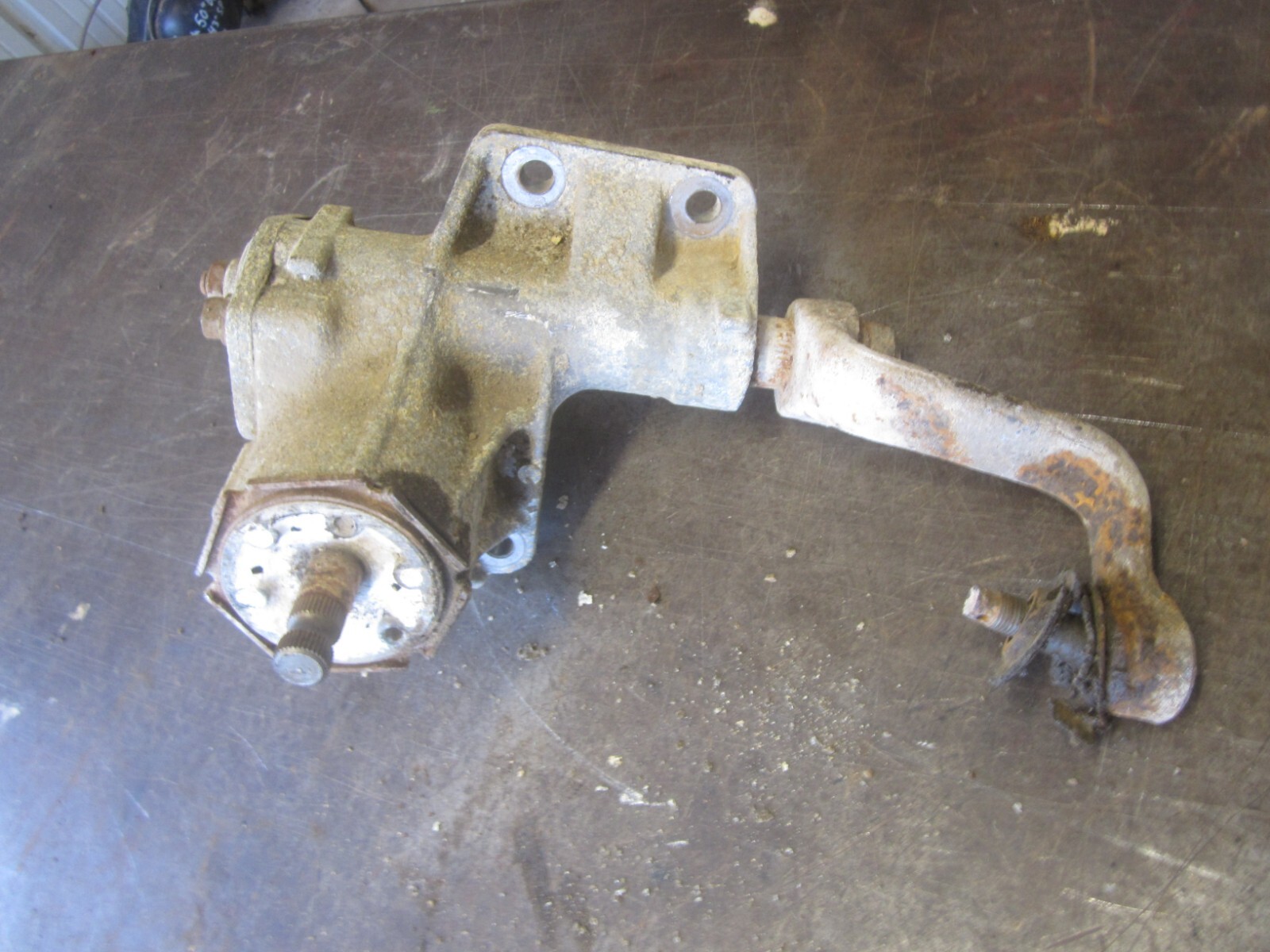 63 64 65 66 MOPAR A BODY MANUAL STEERING GEAR BOX W/ PITMAN ARM OEM TIGHT SMOOTH