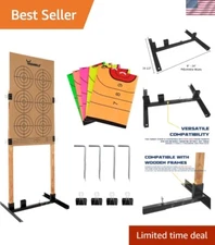 Adjustable Paper Shooting Target Stand for USPSA/IPSC - Durable & Eco-Friendly