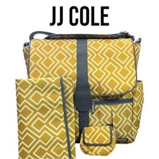 JJ Cole Citrine Lattice Multi Carry Style Diaper Bag