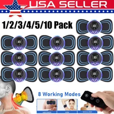 Back Full Body Exercise Muscle Stimulator Belt Electric ABS Trainer + Remote Lot