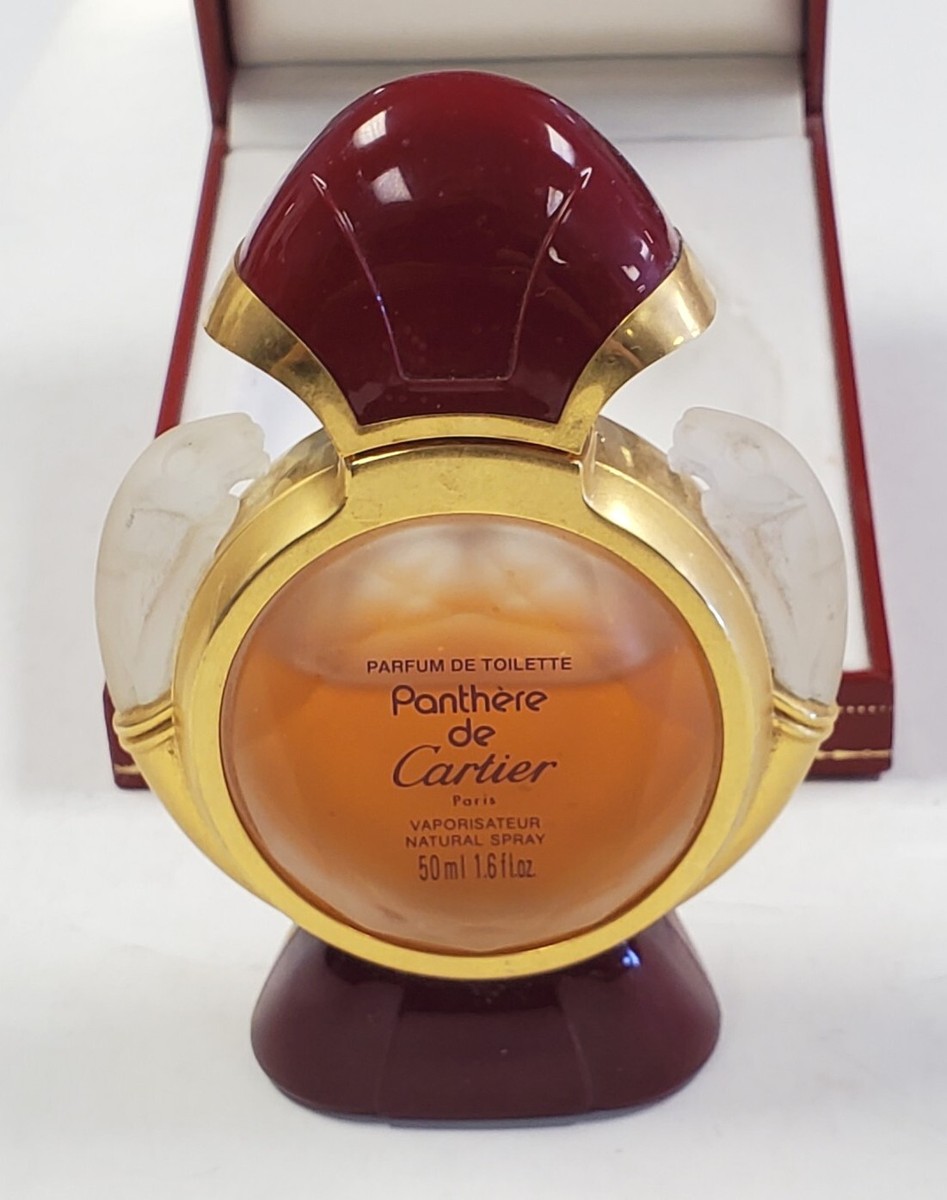 🐆 Vintage PANTHERE DE CARTIER Parfum De Toilette Perfume 1.6 Oz