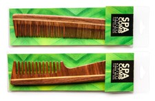 Luxury Wooden Wide Tooth comb for women - HANDLE COMB ONLY available.